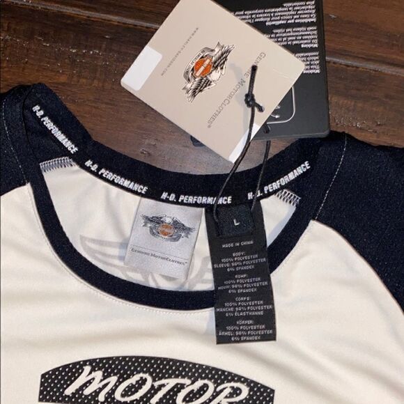 Harley-Davidson Ladies Performancd Knit Shirt - Picture 3 of 7